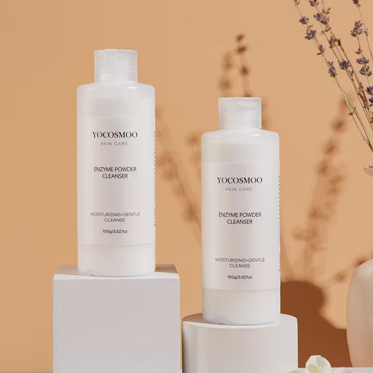 Enzyme Powder Cleanser - Gentle Exfoliating Facial Wash for Sensitive Skin
