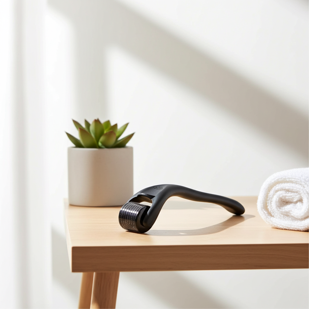 Derma Roller - 540 Micro Needle for Face, Hair & Beard