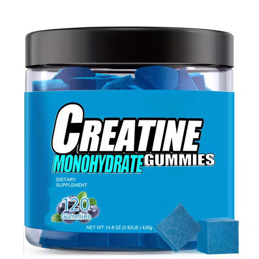 Creatine Monohydrate Gummies - 5000mg Per Serving (120 Gummies)