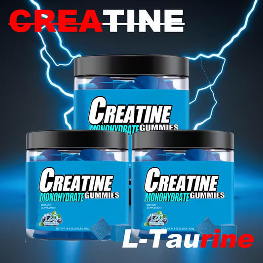 Creatine Monohydrate Gummies - 5000mg Per Serving (120 Gummies)