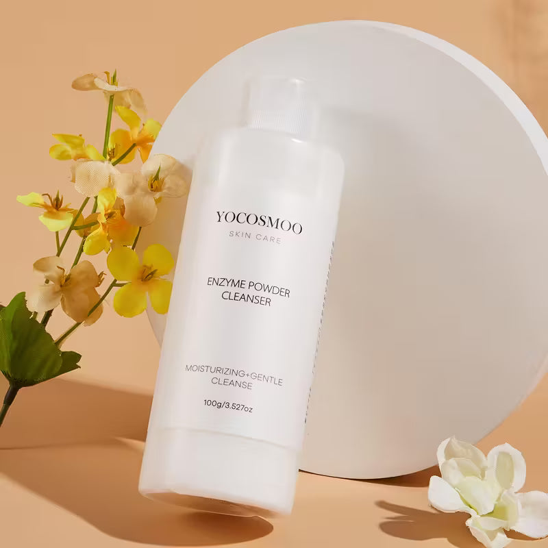Enzyme Powder Cleanser - Gentle Exfoliating Facial Wash for Sensitive Skin