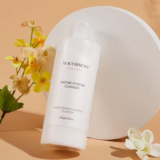 Enzyme Powder Cleanser - Gentle Exfoliating Facial Wash for Sensitive Skin