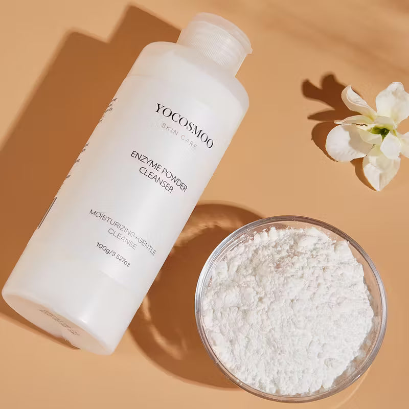 Enzyme Powder Cleanser - Gentle Exfoliating Facial Wash for Sensitive Skin