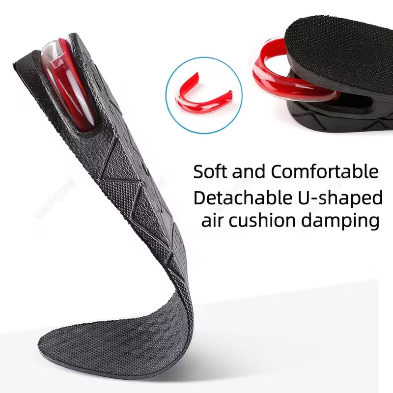 Height Increase Insoles - Invisible Elevator Shoe Inserts (3-9cm Adjustable)