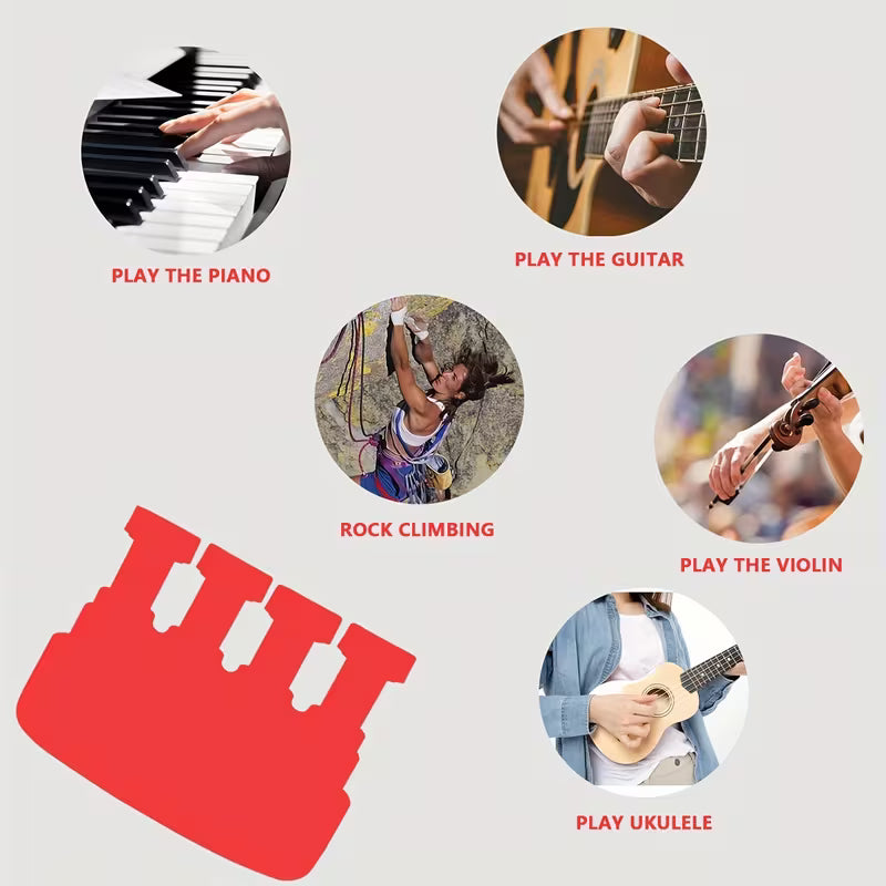 Finger Exerciser - Hand Grip Strength Trainer for Forearm & Finger Strength