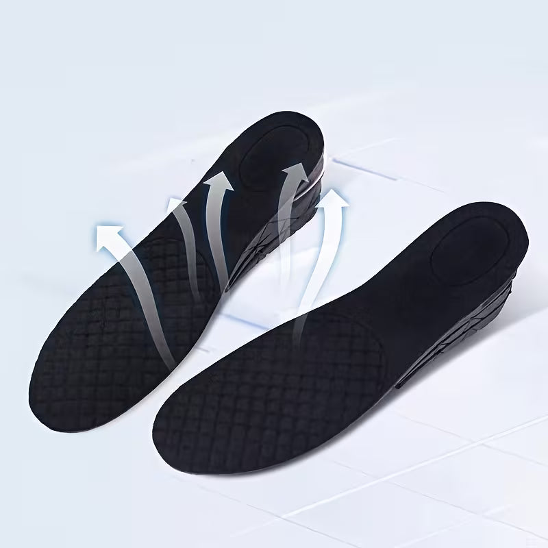 Height Increase Insoles - Invisible Elevator Shoe Inserts (3-9cm Adjustable)