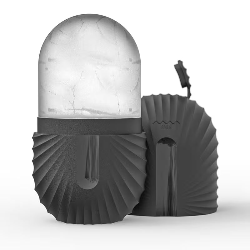 Facial Ice Roller - Skin Tightening & De-Puffing Tool for Face & Eyes