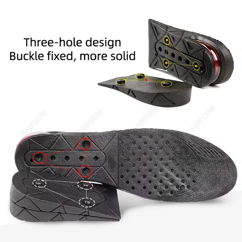 Height Increase Insoles - Invisible Elevator Shoe Inserts (3-9cm Adjustable)